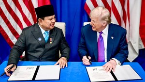 Video Prabowo dan Donald Trump Saling Puji di Board of Peace