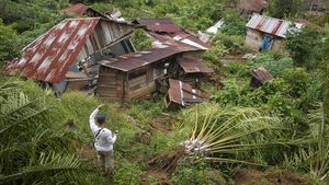 Tanah Bergerak Hantam Desa Tandihat Tapsel, 186 KK Direlokasi