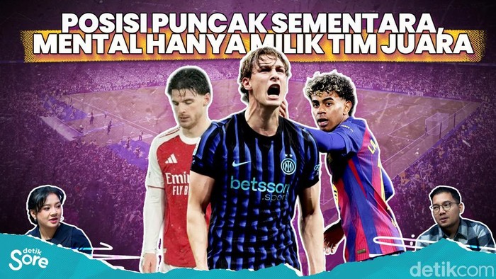 Arsenal Imbang, Barcelona Terjungkal, Inter Tetap di Puncak Klasemen!