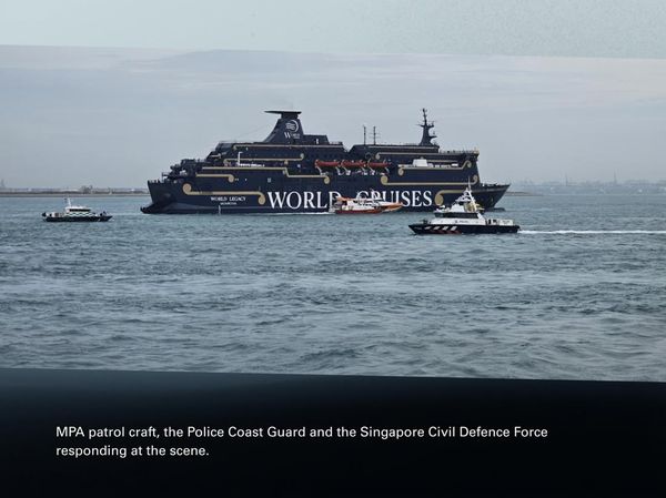 Detik-detik Evakuasi Kapal Pesiar Terbakar, 1 WNI Korbannya