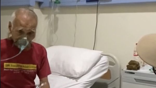 Kesabaran Diding Boneng Jalani Perawatan di RS Usai Sesak Napas