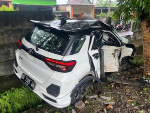Horor Kecelakaan Tewaskan Istri Anggota DPRD Sulsel di Tol Makassar Km 7+200