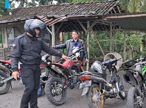 27 Motor Knalpot Brong Dikukut Saat Konvoi di Wisata Rawa Jombor