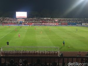 Persijap Jepara Unggul 1-0 Atas Persebaya Surabaya di Babak Pertama