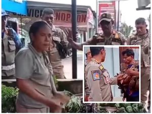 Viral Satpol PP Razia Pedagang Sayur dan Ayam Keliling di Sumba Barat Daya