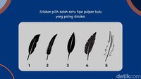 Tes Seru! Pilihan Pena Bulu Ini Bisa Ungkap Kepribadian Diri