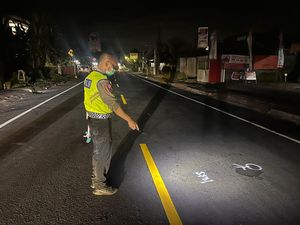 Adu Jangkrik Motor Vs Motor di Jalan Denpasar-Gilimanuk, Satu Orang Tewas
