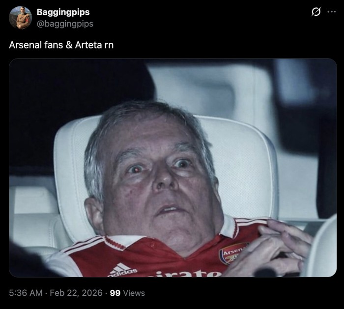 Meme Arsenal Dikejar City