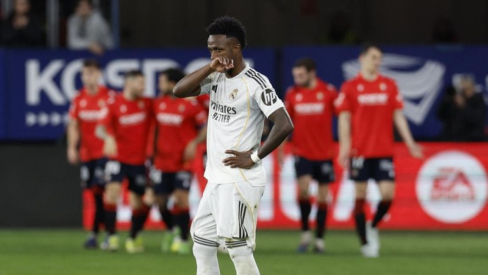 Real Madrid akhirnya kalah setelah delapan kemenangan beruntun.