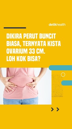 Video: Hati-hati! Awalnya Dikira Perut Buncit Biasa, Pas Dicek Ada Kista Ovarium 33 Cm