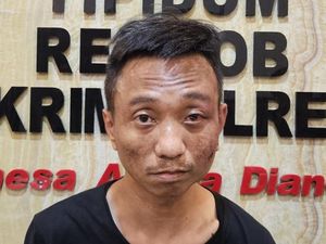 Tampang Pria Tipu Pegawai Laundry Modus Antar Paket COD di Gowa