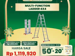 Tangga Multifungsi Diobral Murah di Transmart Full Day Sale