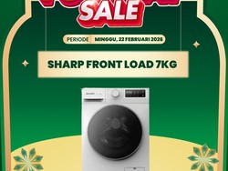 Diskon Menarik Mesin Cuci Sharp Front Load di Transmart Full Day Sale!