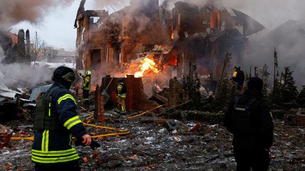 Akibat dari Serangan Udara Besar Rusia Hantam Kyiv