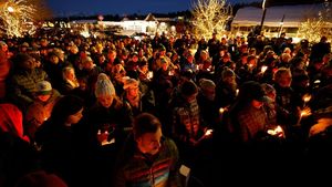 Lilin-Lilin Duka untuk Korban Longsoran Sierra Nevada