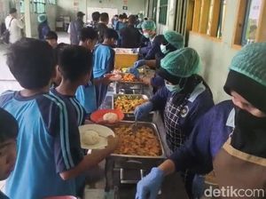 MBG di SMP Sukabumi Dibagikan ala Prasmanan, Begini Faktanya