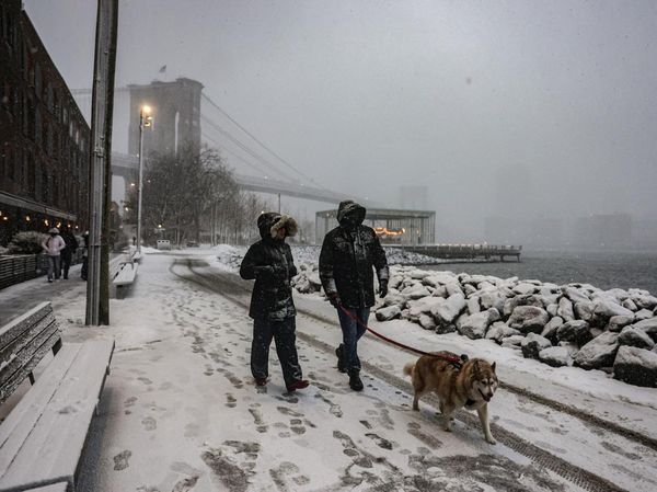 Musim Dingin Ekstrem, Badai Salju Selimuti New York