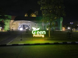 Papan Ikonik Green Policing Mejeng di 10 Titik Jadikan Pekanbaru Kota Hijau