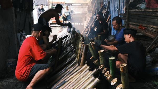 UMKM Lemang Pontianak Kebanjiran Pesanan Saat Ramadan