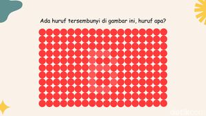 Cek Ketajaman Mata Lewat Game Pola Warna, Huruf Apa yang Tersembunyi?