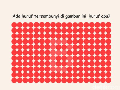 Cek Ketajaman Mata Lewat Game Pola Warna, Huruf Apa yang Tersembunyi?
