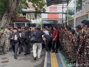 Video Anggota Banser Sambut Gus Yaqut di Sidang Praperadilan Lawan KPK
