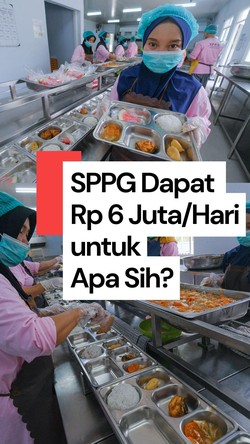  Video: Dapur MBG Dapat Insentif Rp 6 Juta/Hari Meski Libur, Buat Apa?