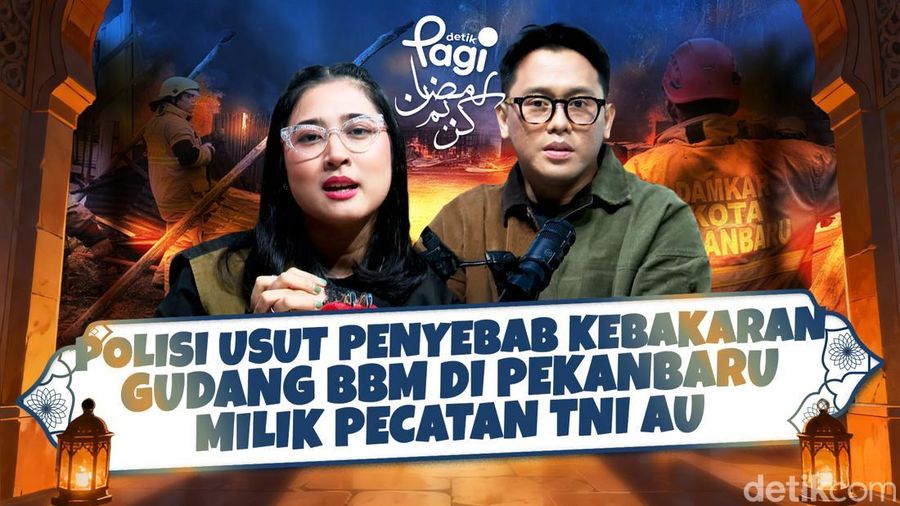 Video: Polisi Usut Penyebab Kebakaran Gudang BBM di Pekanbaru Milik Pecatan TNI AU