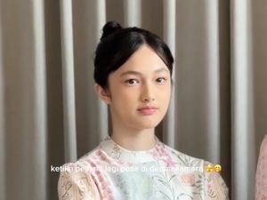 Pesona Elea Putri Ussy-Andhika Pratama di Pemotretan Keluarga, Bikin Salfok