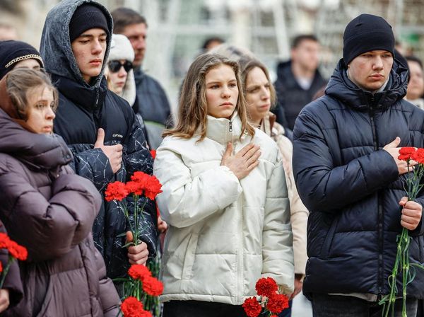 Irpin Gelar Hening Cipta Empat Tahun Invasi Rusia