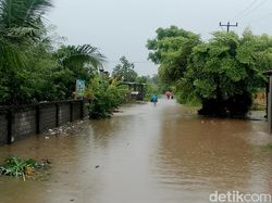 Hujan Deras, Dua Desa di Lombok Timur Terendam Banjir