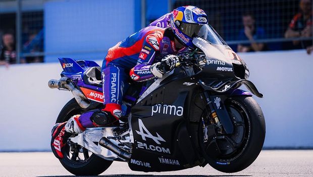Pembalap Pramac Racing Yamaha Toprak Razgatlioglu.
