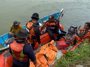 Hanyut Usai Diduga Kelelahan Berenang, Pria Ditemukan Tewas di Sungai Asahan