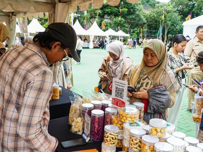 Puluhan UMKM Ramaikan Bazar Ramadan Jakarta Selatan