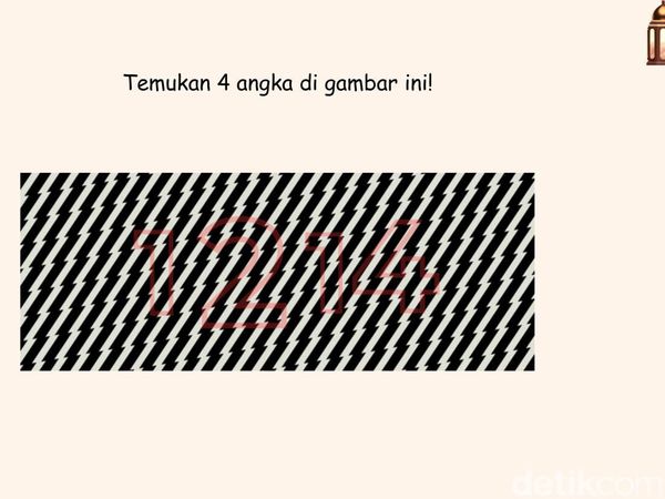 Temukan Angka Tersembunyi, Tak Sulit kalau Masih Bisa Konsentrasi