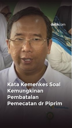 Video: Kata Kemenkes soal Kemungkinan Pembatalan Pemecatan dr Piprim
