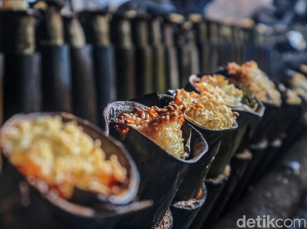 Permintaan Melejit saat Ramadan, Lemang Senen Laris Manis