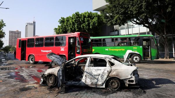 Sisa-sisa Kerusuhan Usai Penyergapan yang Tewaskan Bos Kartel Narkoba El Mencho