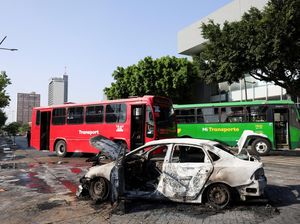 Sisa-sisa Kerusuhan Usai Penyergapan yang Tewaskan Bos Kartel Narkoba El Mencho