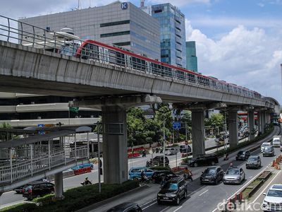 Wajah Jalan Rasuna Said Bersih Tanpa Tiang Monorel