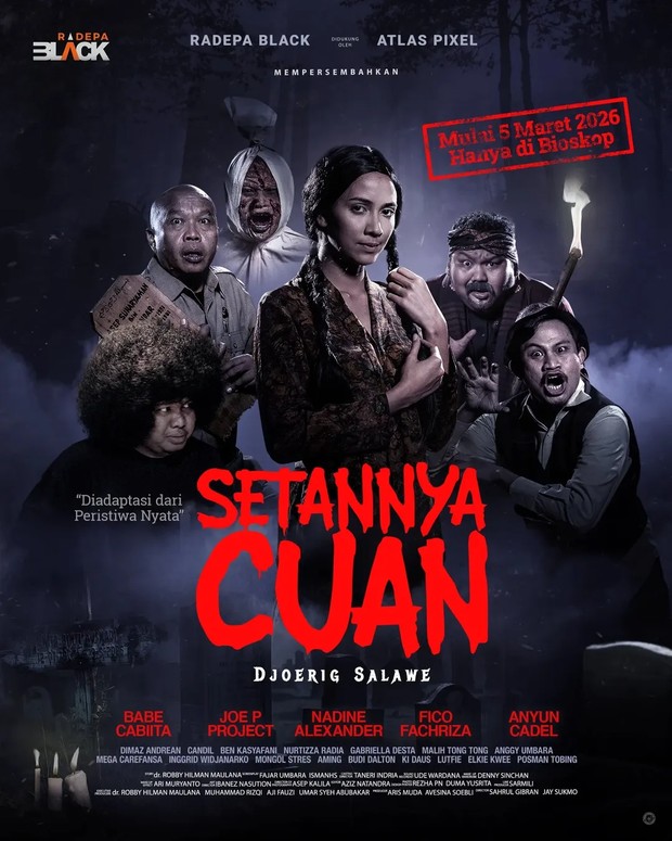 Film Bioskop Terbaru SETANNYA CUAN: Djoerig Salawe/ Foto: Radepa Studio