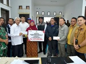 Kemensos Salurkan Bantuan Jadup ke Korban Bencana di Bener Meriah