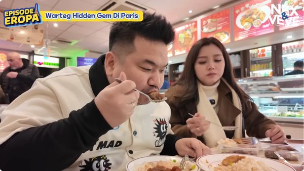 Nex Carlos Kulineran di Paris, Ketemu Warteg Hidden Gem