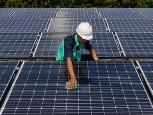 Trump Hantam Panel Surya RI dengan Bea Masuk 104%