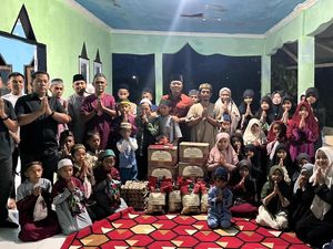 Momen Kebersamaan di Panti Asuhan Hidayatullah Berau, Ada Bansos-Bukber