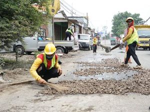 Pemkab Sidoarjo Kebut Perbaikan 41 Jalan, Target Tuntas Sebelum Lebaran