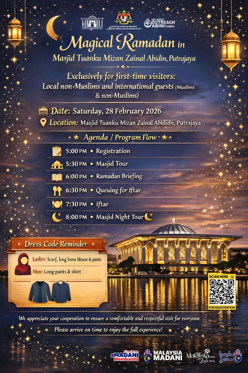 Ramadan Penuh Toleransi! Masjid Ini Undang Nonmuslim Ikut Buka Puasa