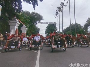 Becak Listrik dari Prabowo Dibagikan di Nganjuk, Terbanyak se-Jatim