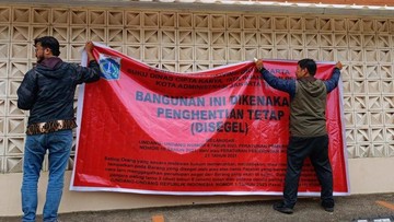 Lapangan Padel di Jakarta Timur Disegel Permanen karena Izin Bangunan Tidak Sesuai