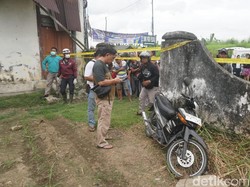 Pertalite dan Korek Disita dari TKP Mayat Ibu-Anak di Eks Aspol Jombang